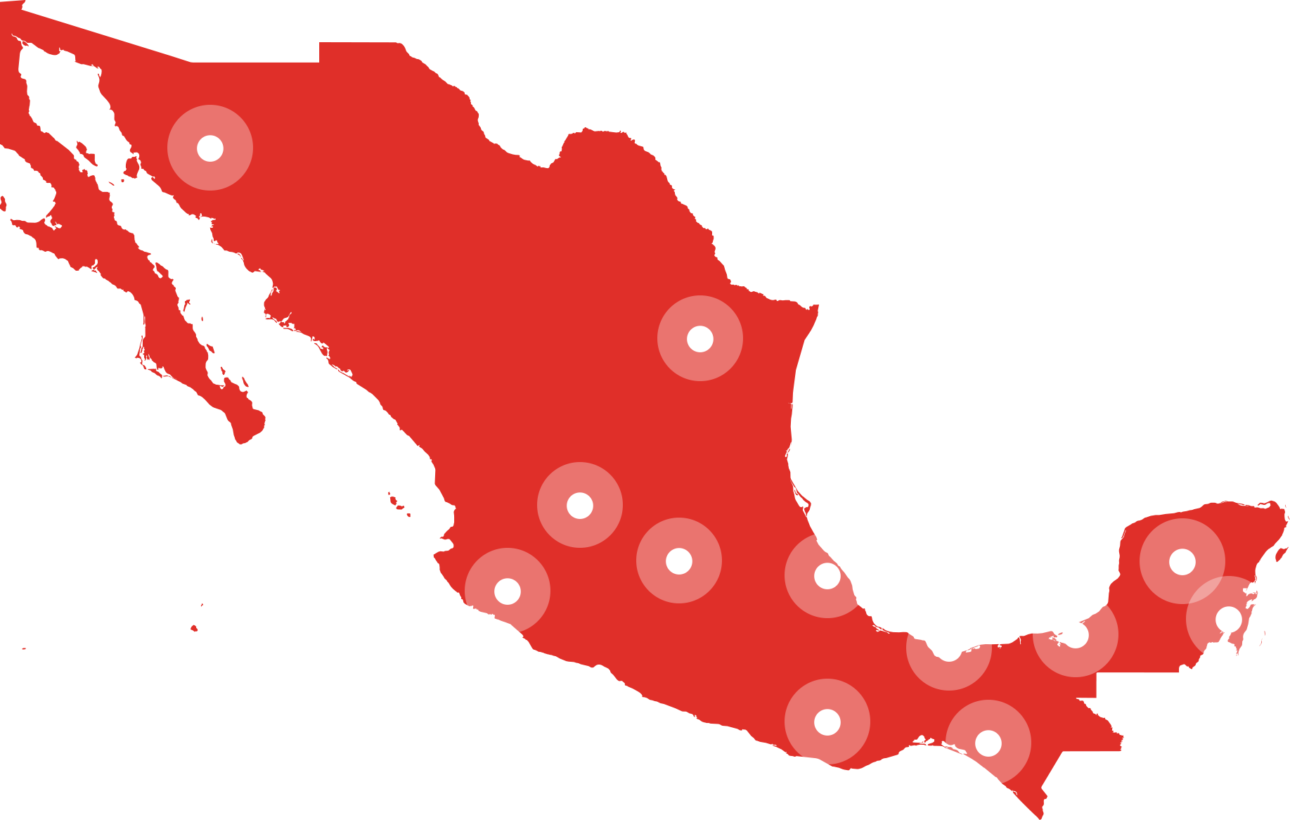 mapa gea mexico
